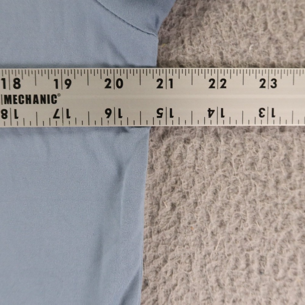 Quiksilver Shirt Mens M Blue Logo Polyester Short Sleeve - Picture 6 of 8